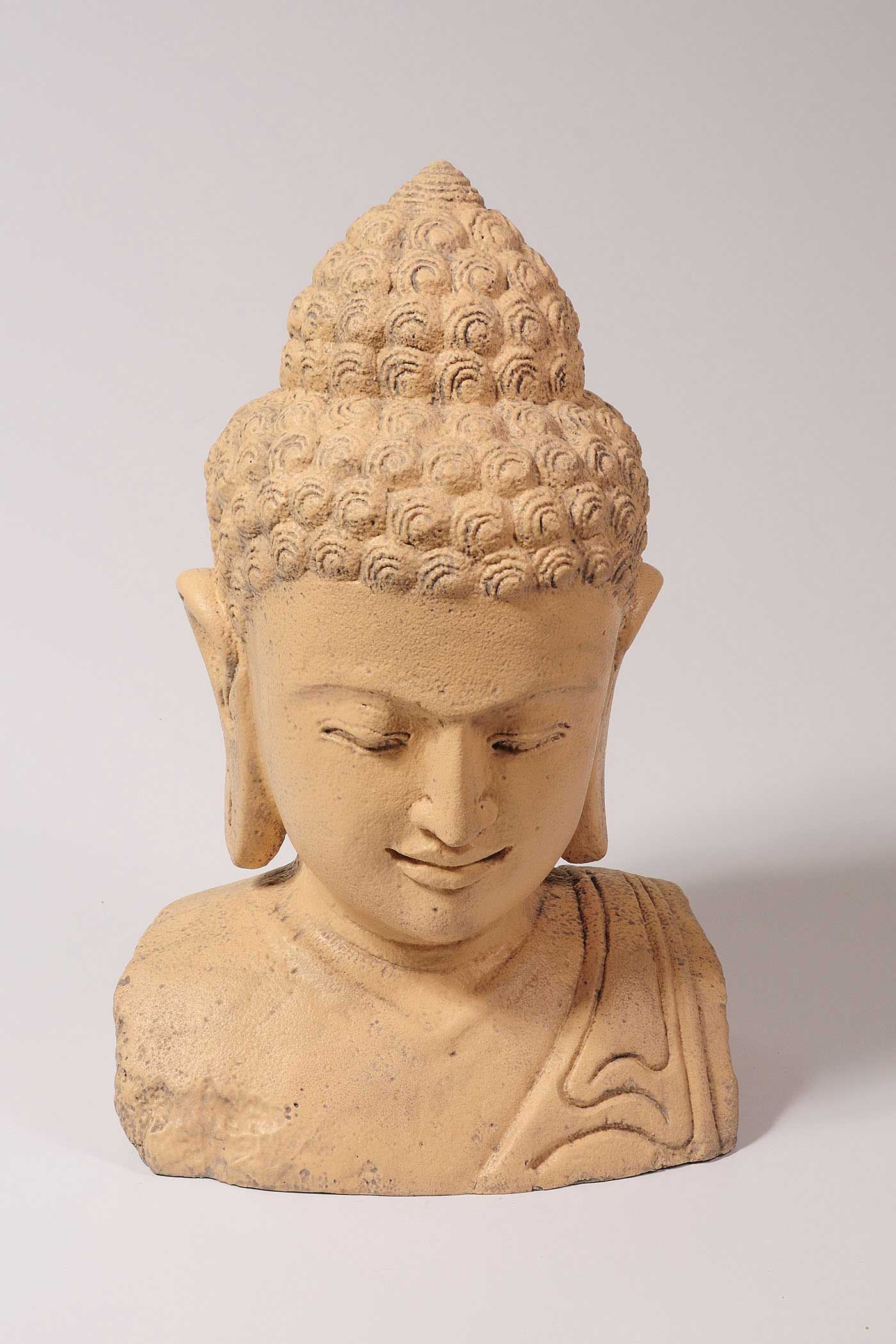 Buddha as a stone ornament